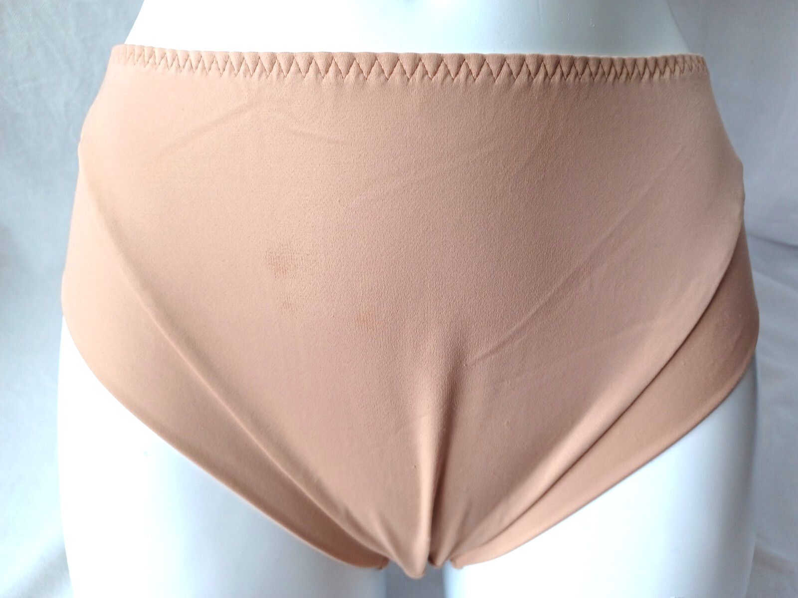 Rosa Faia Anita Natural Nude Smooth Stretch Microfibre Brief Knickers Size 14