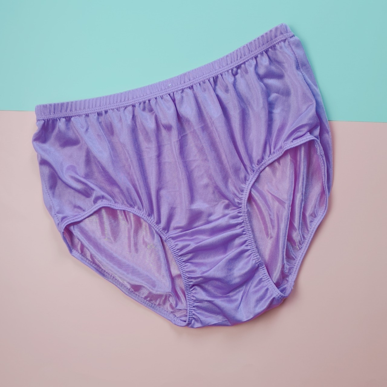 Nylon Panties Unisex Men Women Briefs Soft Shiny Underwear Lingerie Lot Set
