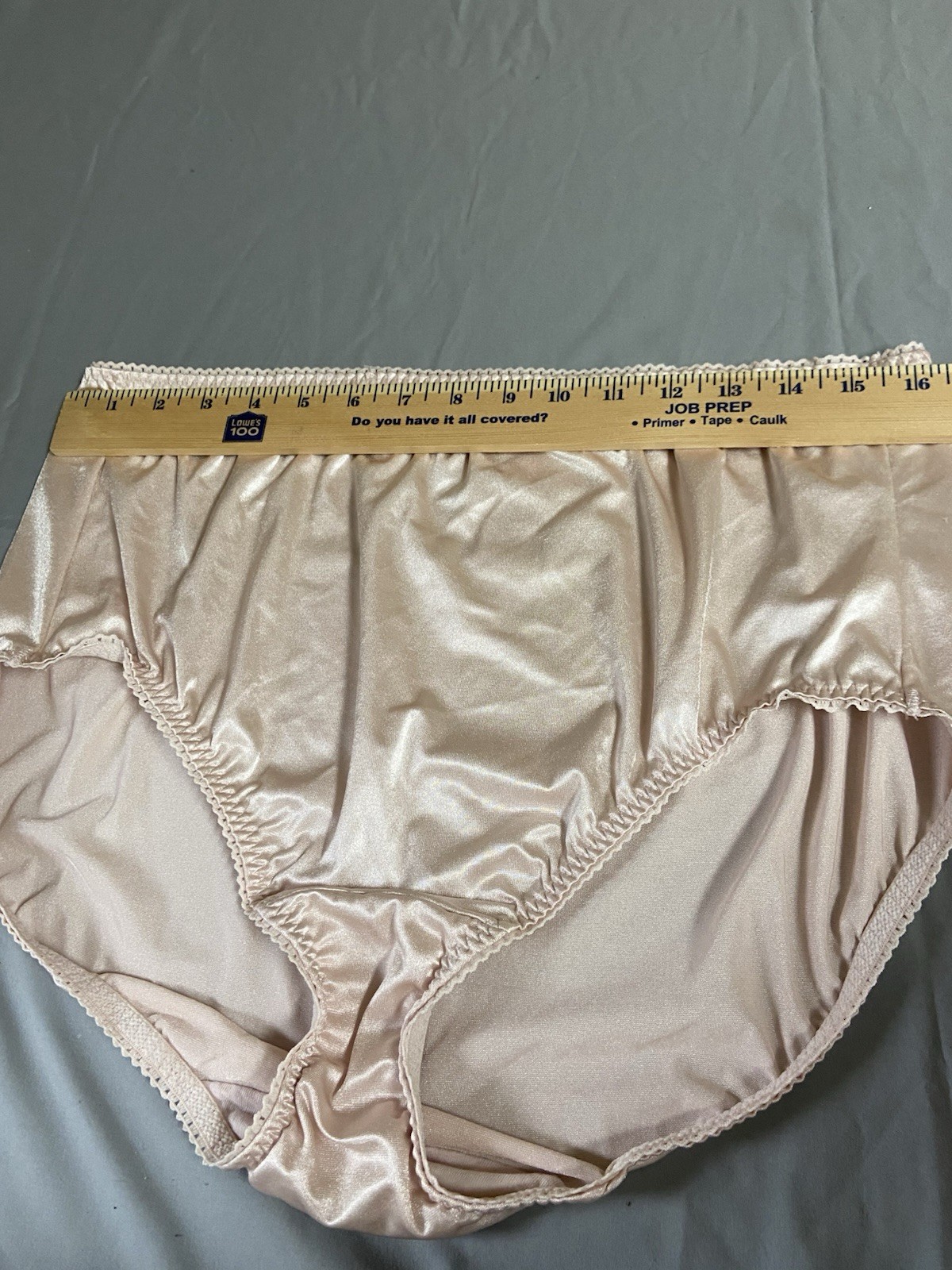 Vanity Fair Undershapers Light Control Satin Nylon Brief Panties Size 4XL