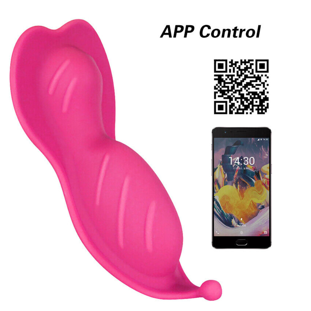 APP Wireless Control Multispeed Butterfly Panties Wearable 10 Modes Vibrating