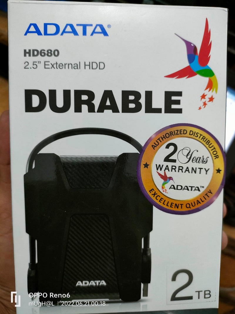 ADATA HD680 2TB Latest External Hard Drive in Pakistan - Image 5