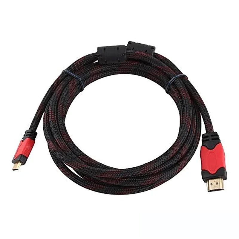 HDMI Cable CCS with Mesh Round 3 Meter - Image 2