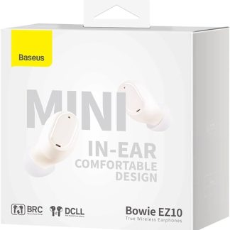 Baseus Bowie EZ10 True Wireless Earphones - White