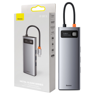 Baseus 9-in-1 Type-C Dock - Space Gray