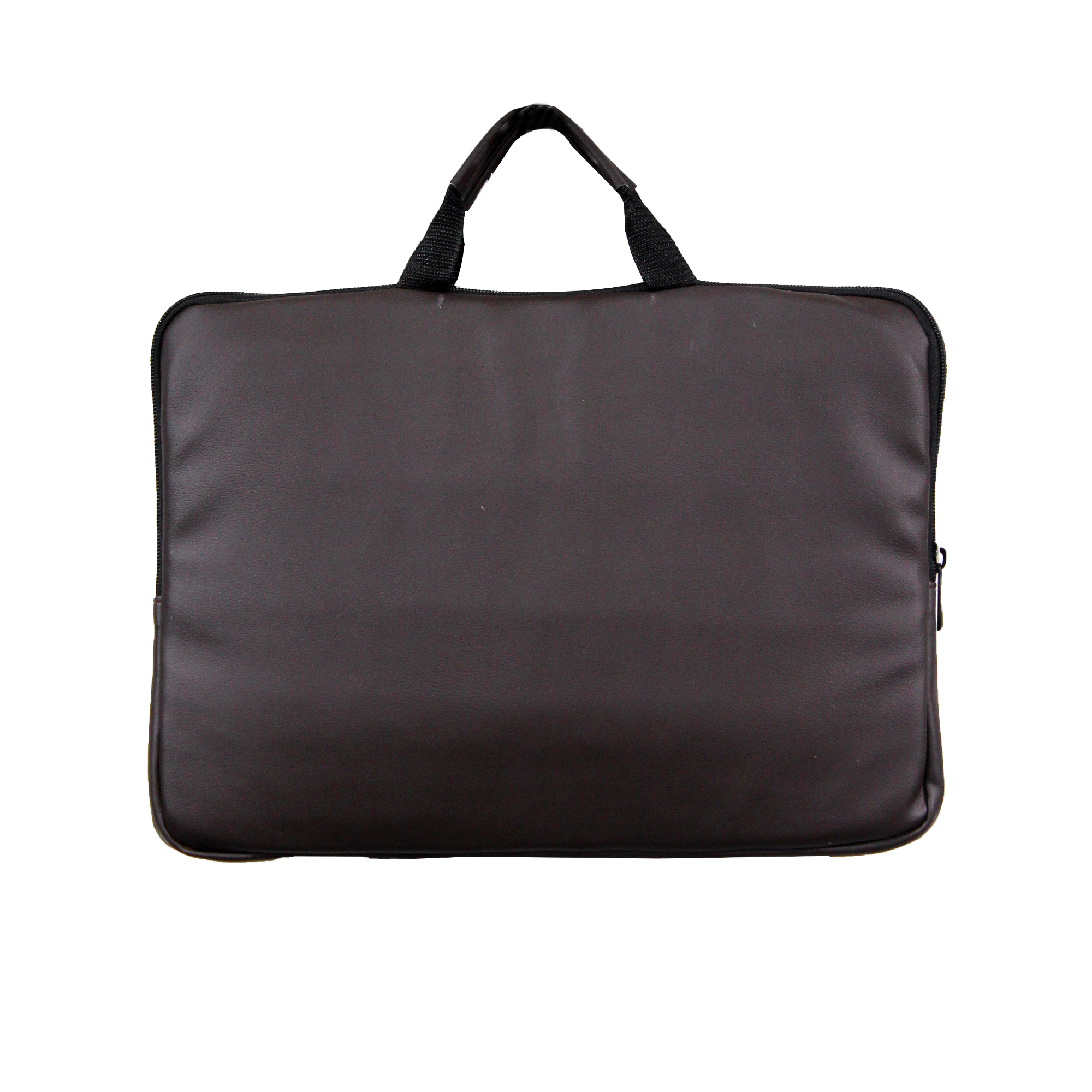 15.6 Inch Leather Laptop Sleeve - Brown - Image 2