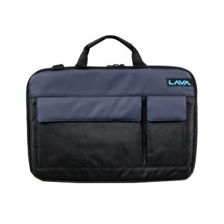 Orange 15.6 Inch Fabric File Laptop Bag