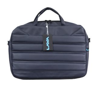 AND5 15.6 Inch Double Pocket Laptop Hand Carry Bag - Blue