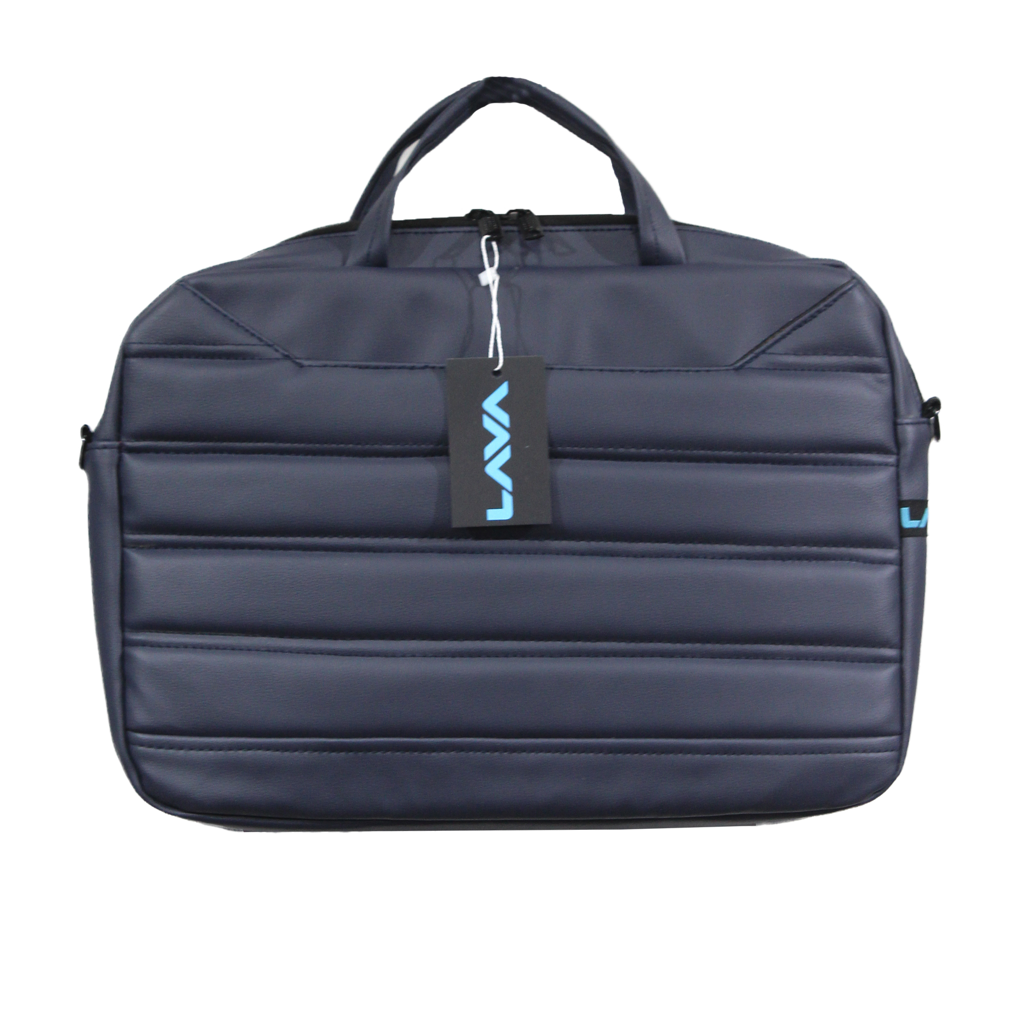 AND5 15.6 Inch Double Pocket Laptop Hand Carry Bag - Blue