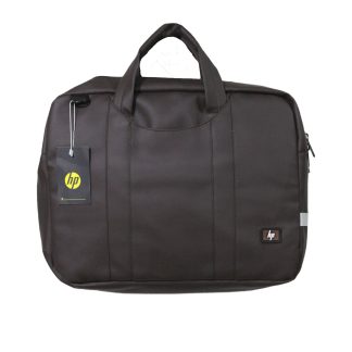 ET05 15.6 Inch Single Shoulder Laptop Bag - PU Leather, Brown