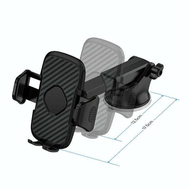 WIWU CH043 Car Bracket - Black - Image 6
