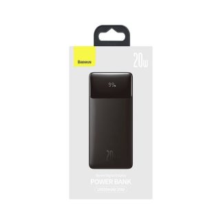 Baseus Bipow Digital Display Power Bank 10000mAh 20W in Black